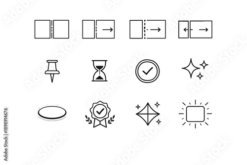 Expanded vector experience halo minimalist state final preview icon panel grid indicator