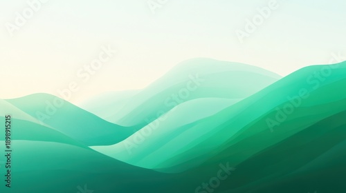 Abstract Green Hills