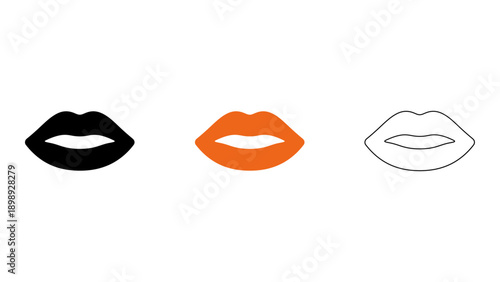 of lips representing cosmetic treatment and aesthetic enhancement