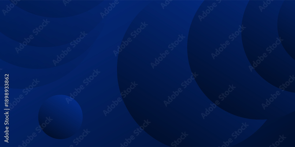 Obraz premium Abstract dark blue geometric. vector design concept. Decorative web layout or poster, banner