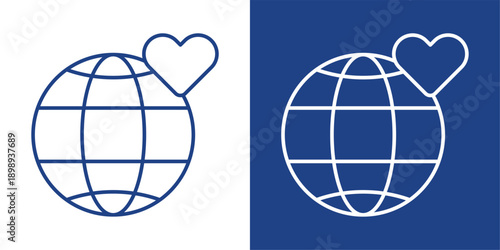 Environment Blue And White Icon Style Collection