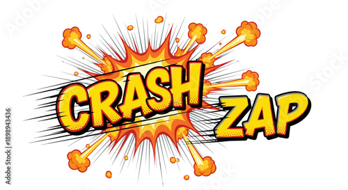 crash zap comic explosion