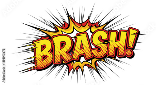 comic book crash explosion