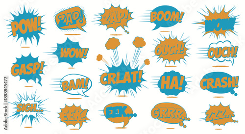 comic book speech bubbles
