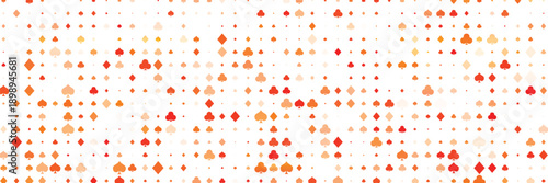 Light Yellow vector backdrop with sweet hearts. Smart illustration with gradient hearts in valentine style. Pattern for marriage gifts, congratulations.