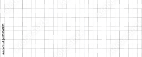 Graph paper,grid paper texture, grid sheet, abstract grid line, grey straight lines on white background