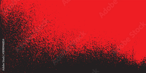Abstract red and black background. Ashes and danger concept.
