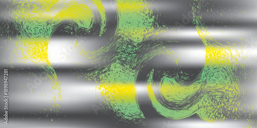 Abstract background. Colorful dynamic stylish wallpaper. Graphic illustration with wavy halftone design.