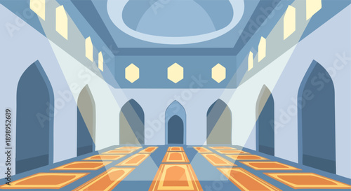 Tranquil desert night with a radiant crescent moon and sparkling stars, reflecting spiritual peace and contemplation, ideal for Ramadan Kareem 2026