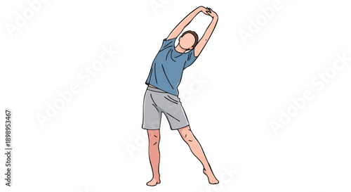 Maintaining wellness and physical activity with light stretching exercises, a beneficial routine for Ramadan Kareem 2026 and year-round health