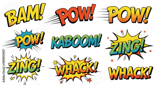 Comic book sound effects