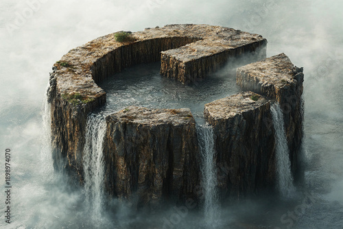 waterfall in the forest