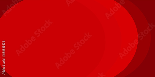 Abstract red circles background. Vector modern illustration