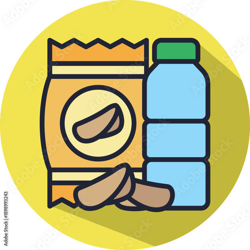 Healthy Snacks isometric icon