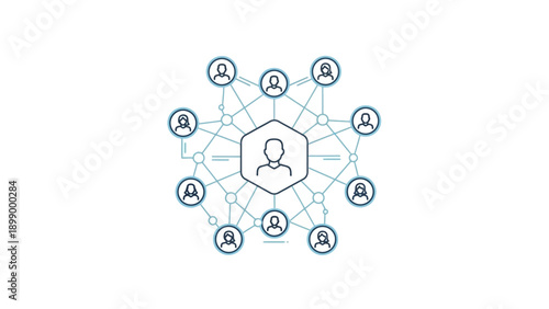 Network Connection People Social Media.