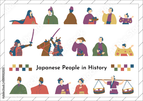 日本の歴史風人物