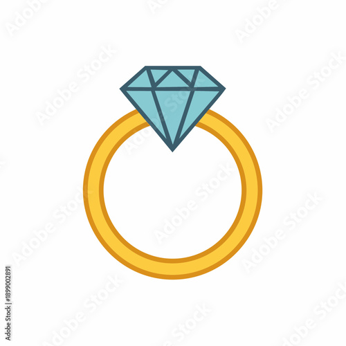 Diamond Ring Illustration
