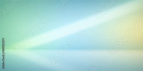 Abstract blue background with light rays and smooth gradient design