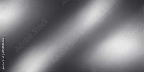 Brushed metal texture background with silver steel surface