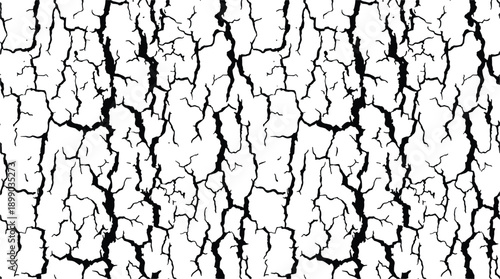 Apricot Bark vector texture. Rough surface with cracks. High resolution.