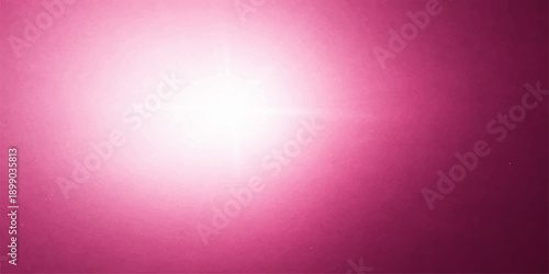 Abstract pink background with glowing rays and soft light