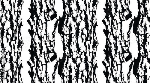 Detailed bark texture, nature pattern element for backgrounds, surface pattern, or design projects.