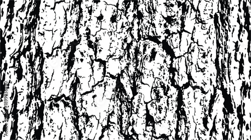 Detailed oak bark texture pattern for background and craft projects