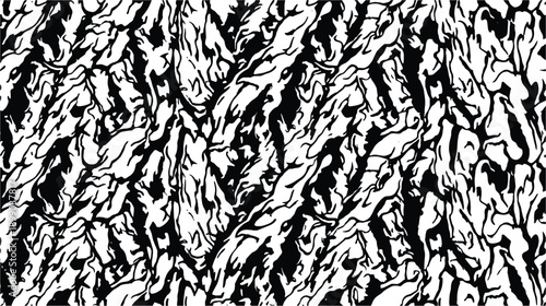 Monochrome boxwood bark texture background. Natural tree bark, detailed design.