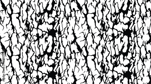 Seamless bark texture pattern. Natural alpine tree bark texture design for craft projects.