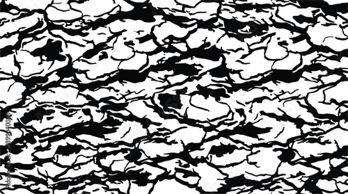 Seamless white spruce bark texture for backgrounds, forestry, and craft projects.