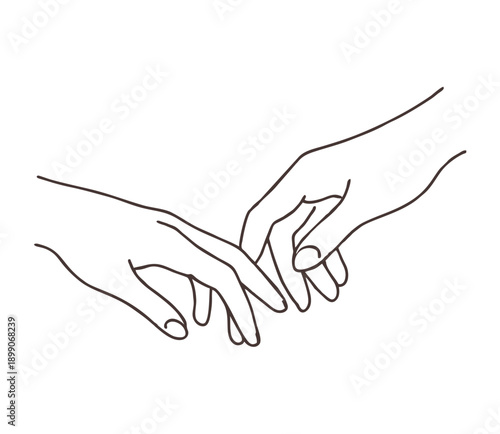 hand shake vector