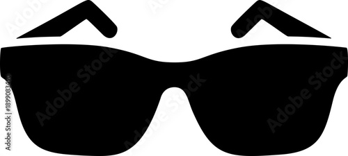 Sunglasses icon symbol for fashion, lifestyle and summer accessory design