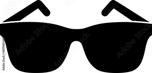 Sunglasses icon symbol for fashion, summer style and eye protection design