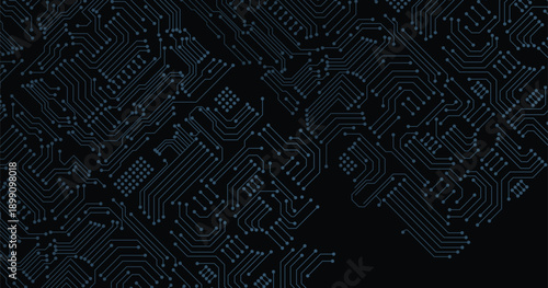Circuit board. Technology background. Vector circuit board concept for technology background