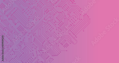 High-tech technology background texture. Circuit board vector illustration.