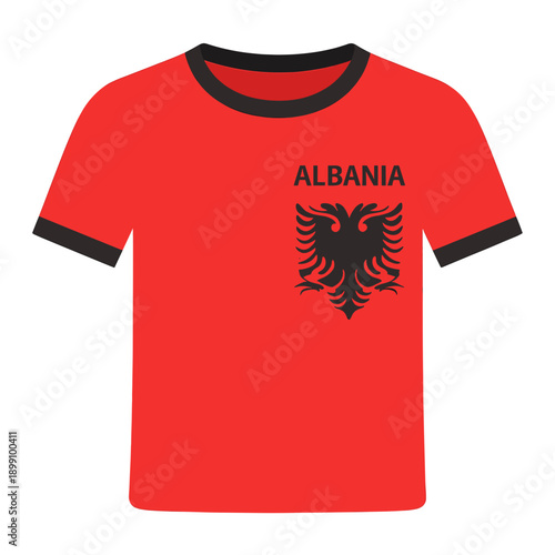 Albania t-shirt with eagle