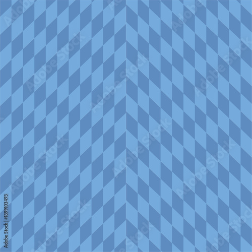 Dynamic Blue Rhombus Zigzag Texture