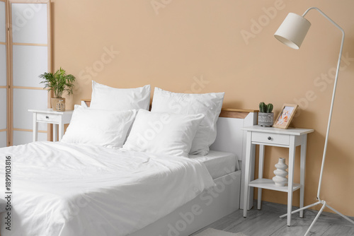 Interior of cozy room with ...