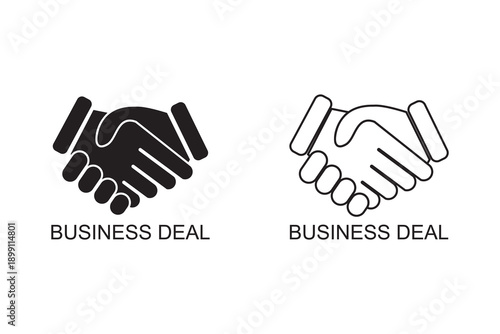 business deal icon , teamwork icon