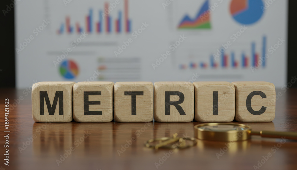 Obraz premium Metric Data View