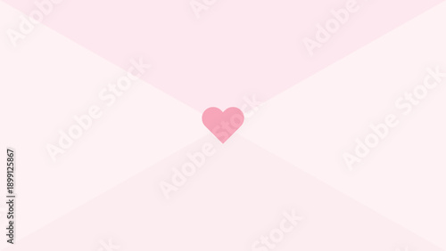 valentine pink love envelope background vector design