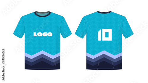 Jersey futbol blue texture