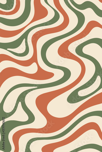 Psychedelic Groovy Retro Summer Vibes