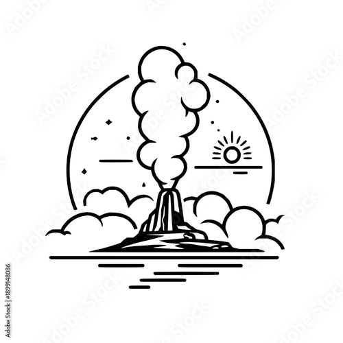 Unleash the earth's fury witness the raw power of nature in this incredible volcanic eruption scene today