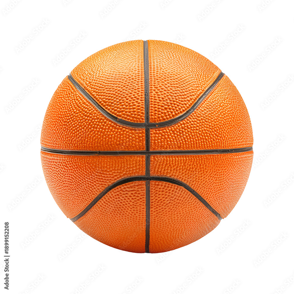 Fototapeta premium basketball isolated on white background