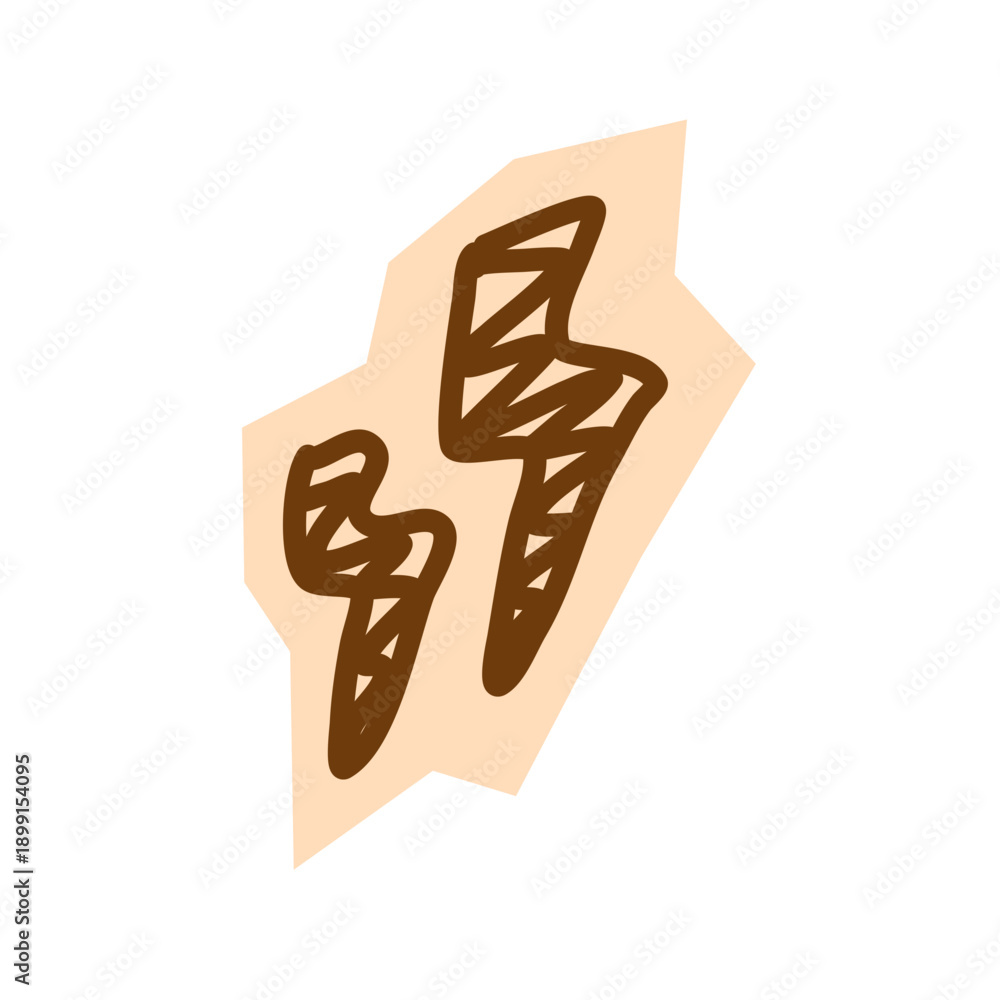 Fototapeta premium Doodle cut out