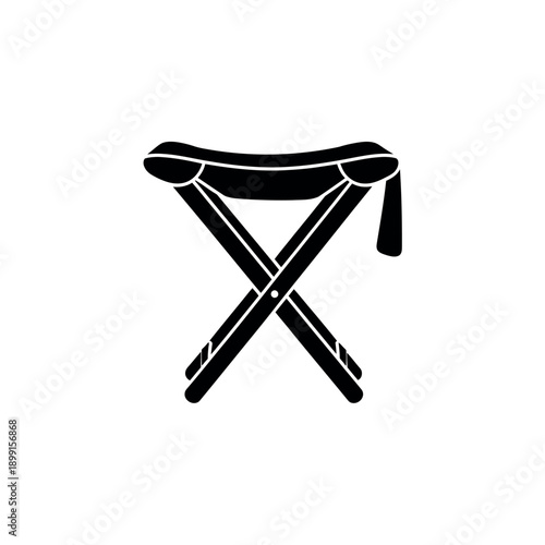 Portable Folding Stool for Outdoor Activities.