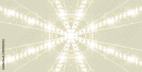 きらめく光る集中線背景2