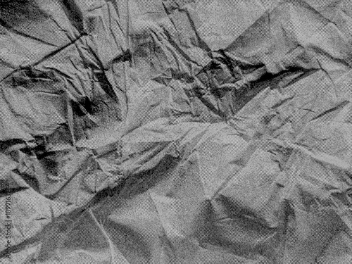 Grayscale Haltone texture. Dotted grunge photocopy and old print effect. Grunge background texture