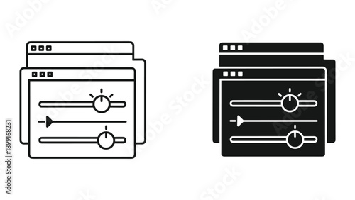 Adjusting brightness and contrast in image editing software